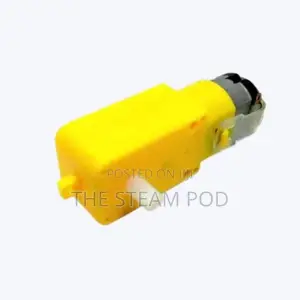Yellow Dc Brushed Geared Motor