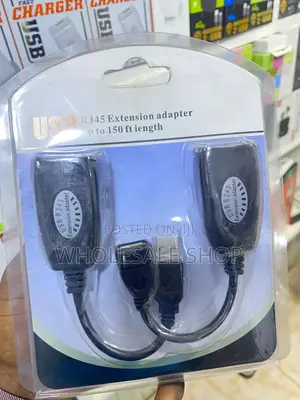 Usb Rj45 Extension Adapter Up to 150ft Length