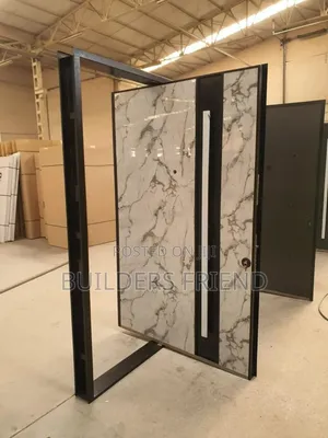 Full Swing Pivot Turkish Entrance Security Door Complete