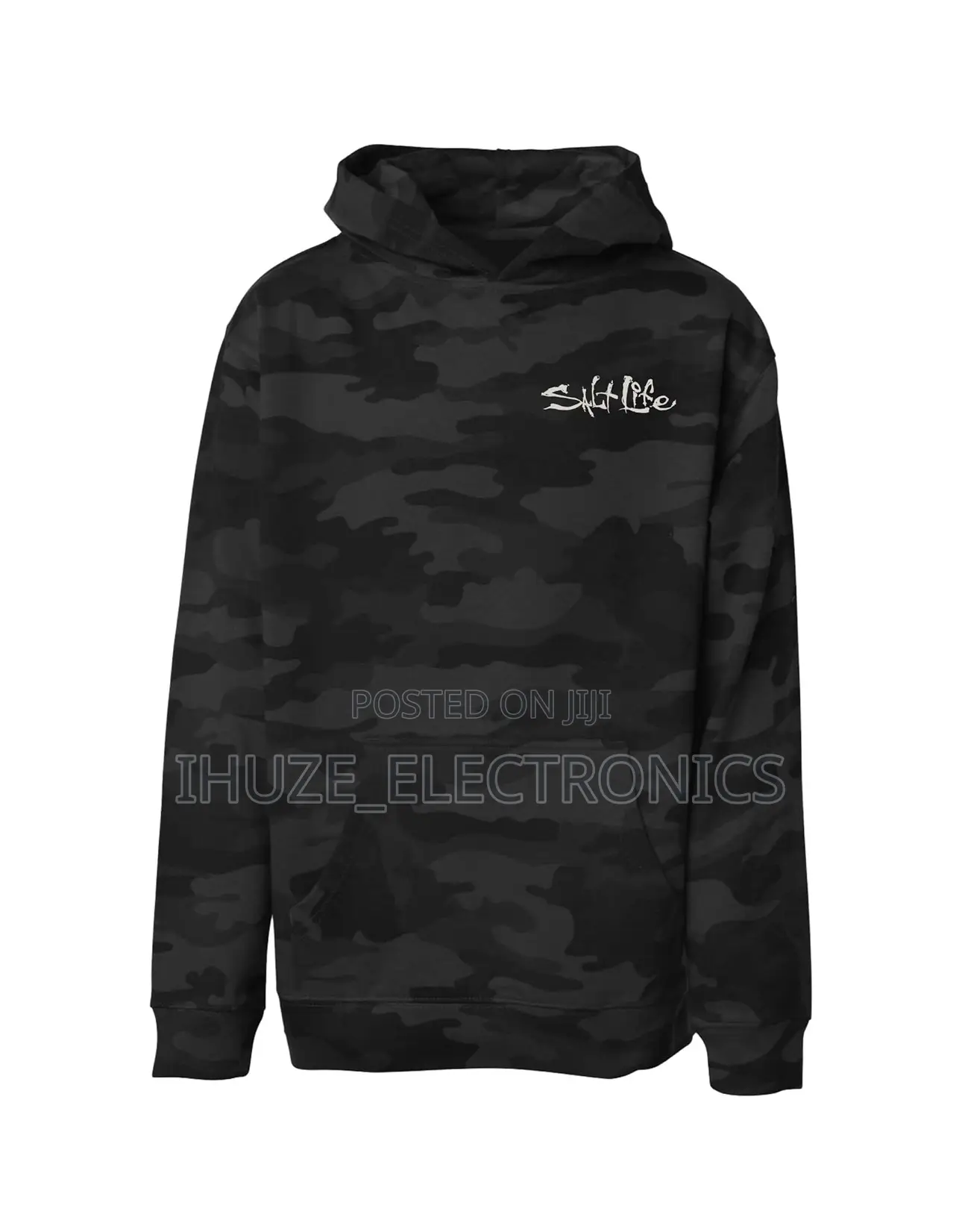 Camo Pullover Hoodie From Usa (Size: Large)