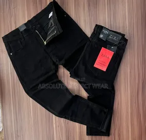 Relaxed Black Jeans Trousers for Sale