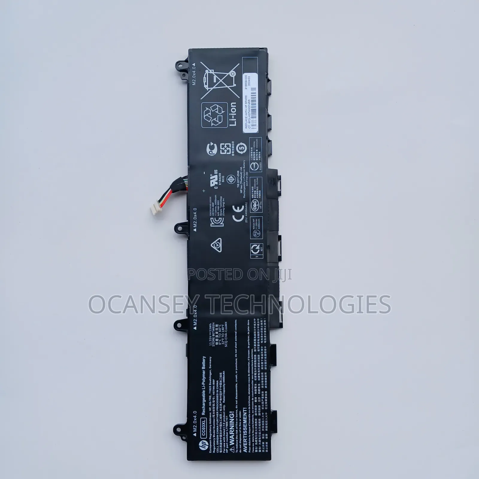Original Hp Cc03xl Laptop Battery
