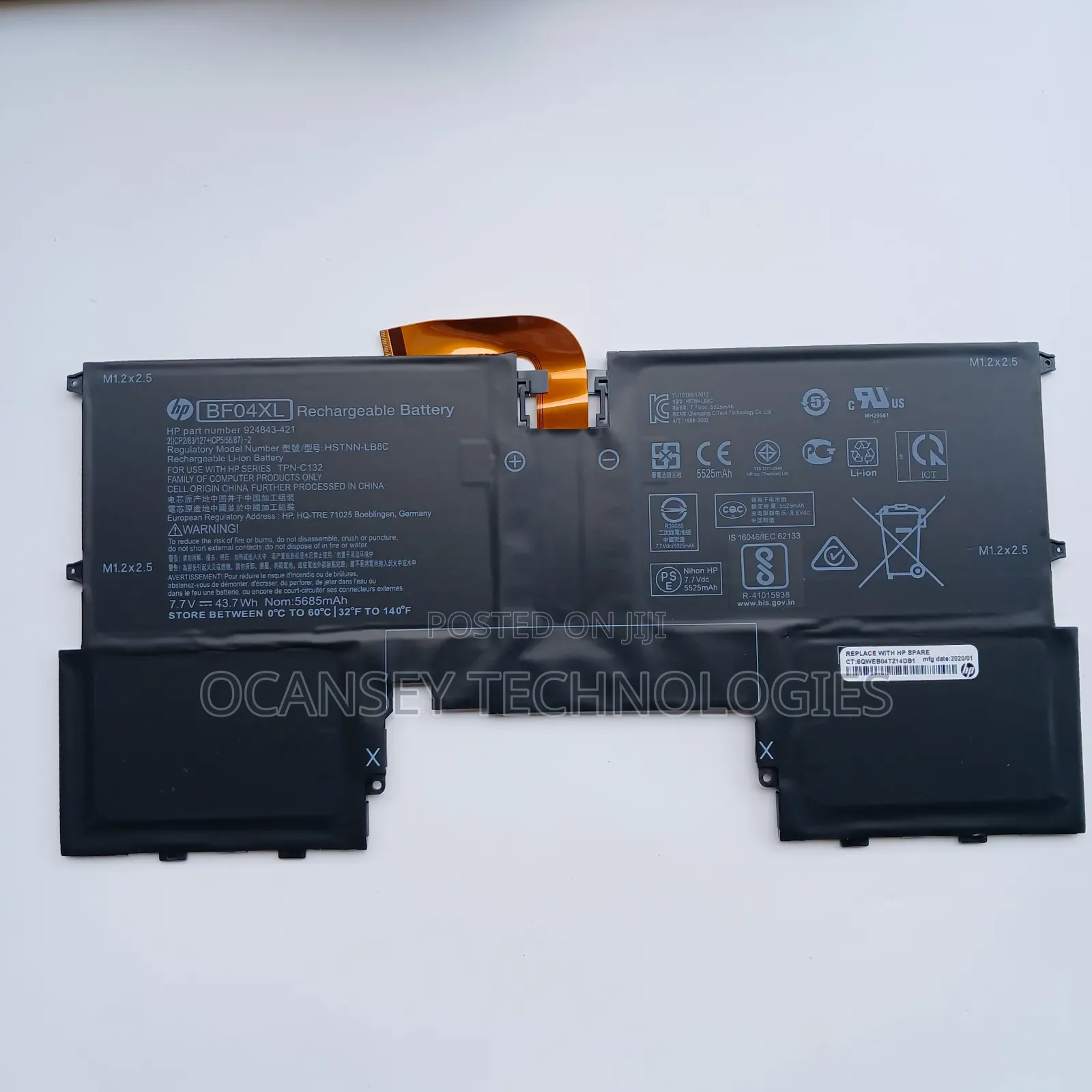 Original Hp Bf04xl Battery Hp Spectre 13-af 13-af100