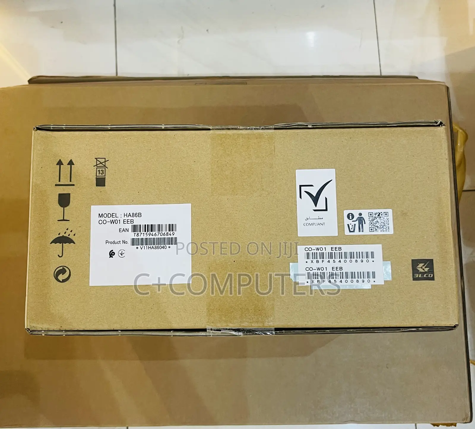 Epson Ha86b Co-Wo1 Projector 3000 Lumens