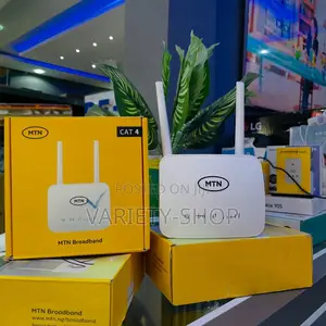 MTN 4g Router (Free External Battery)