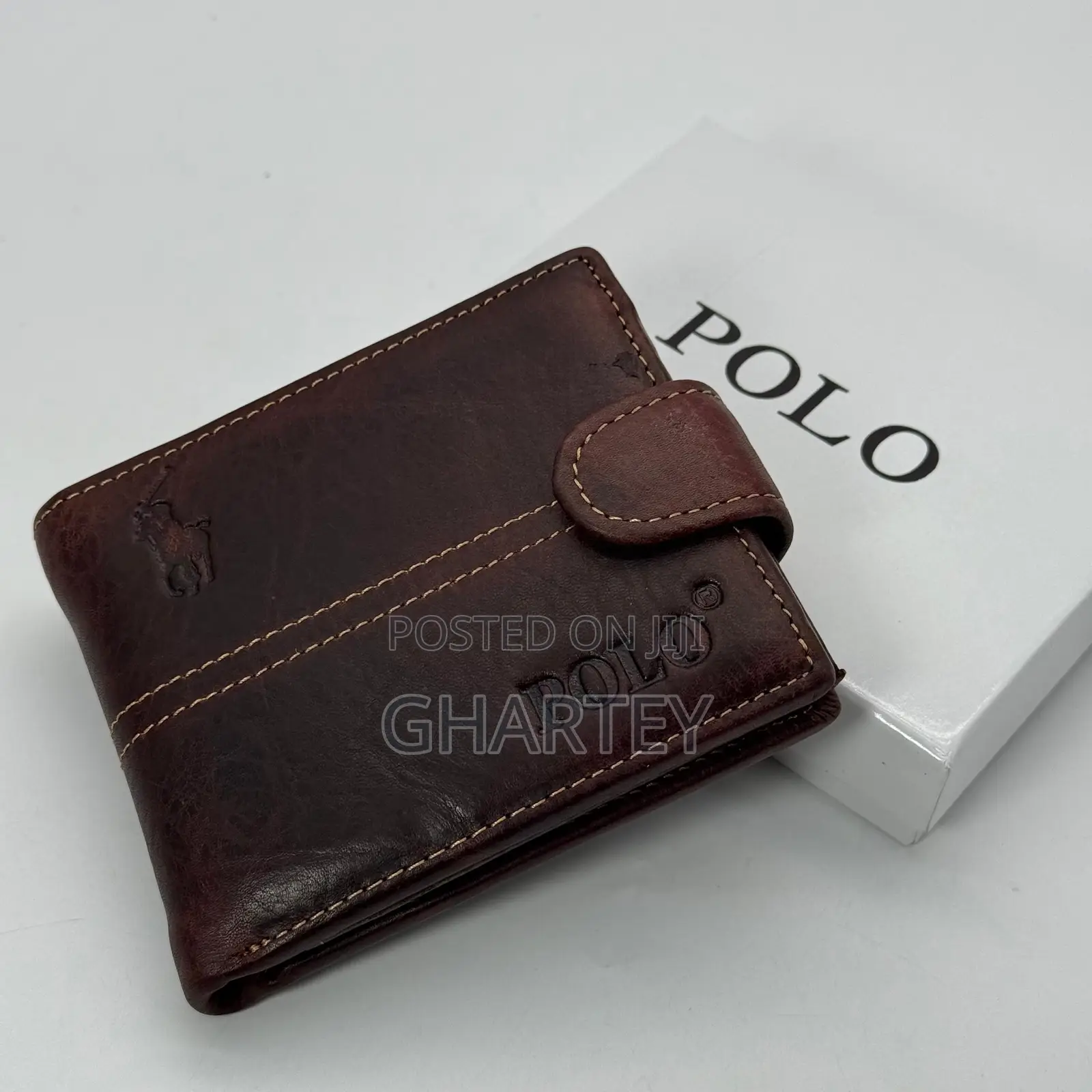 Polo Quality Leather Wallet - Brown Coffee