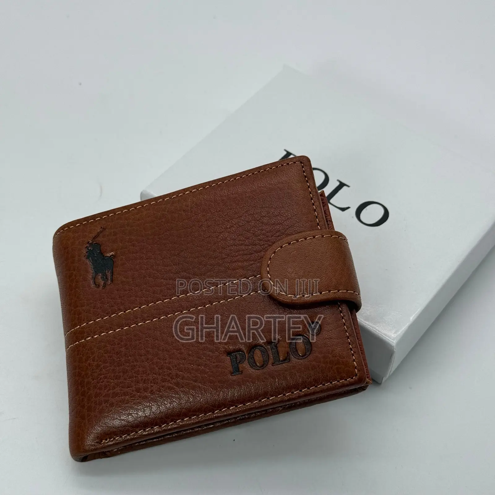 Polo Quality Leather Wallet - Brown Coffee