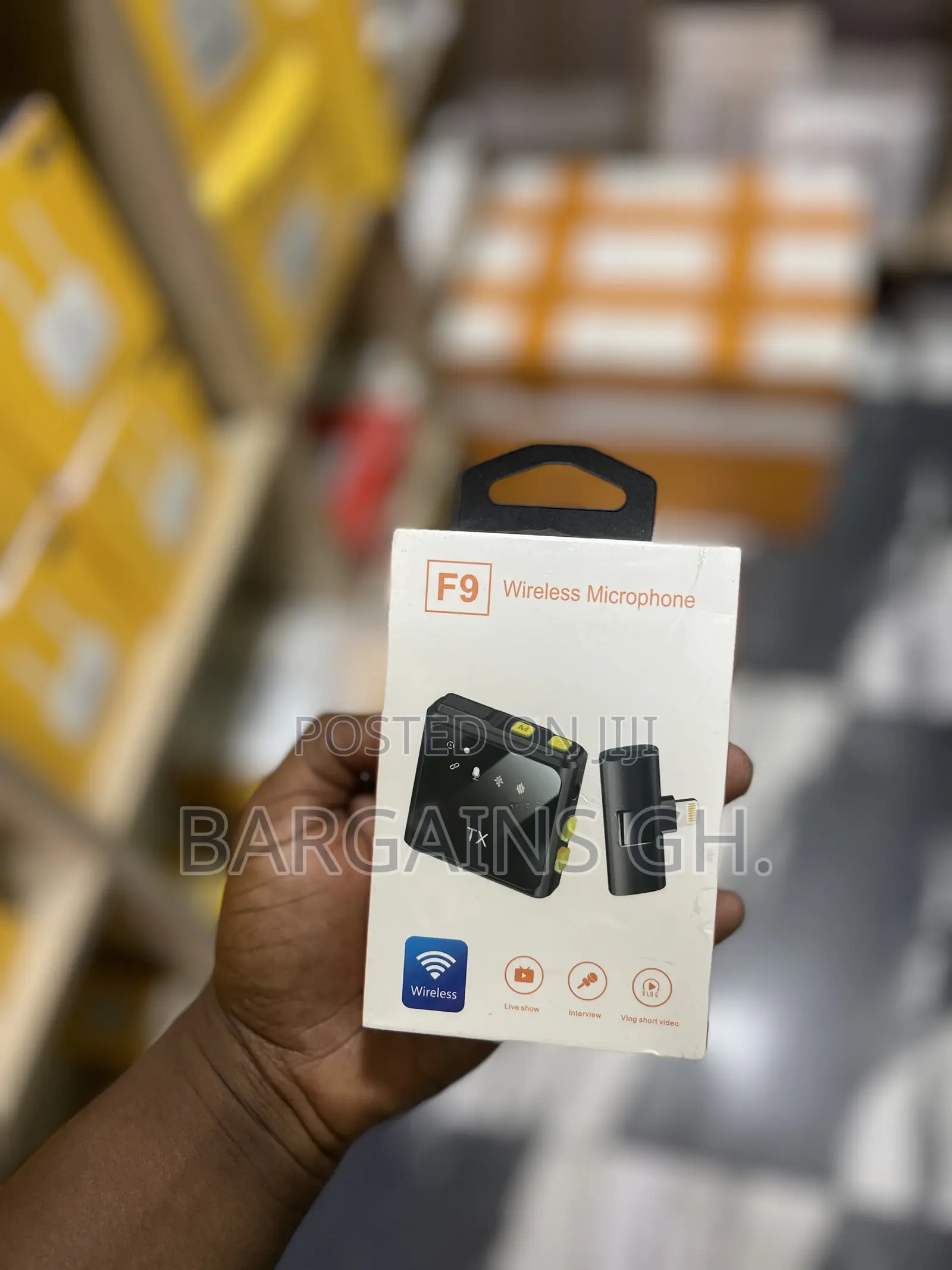 F9 Lavalier Wireless Microphone (Single)