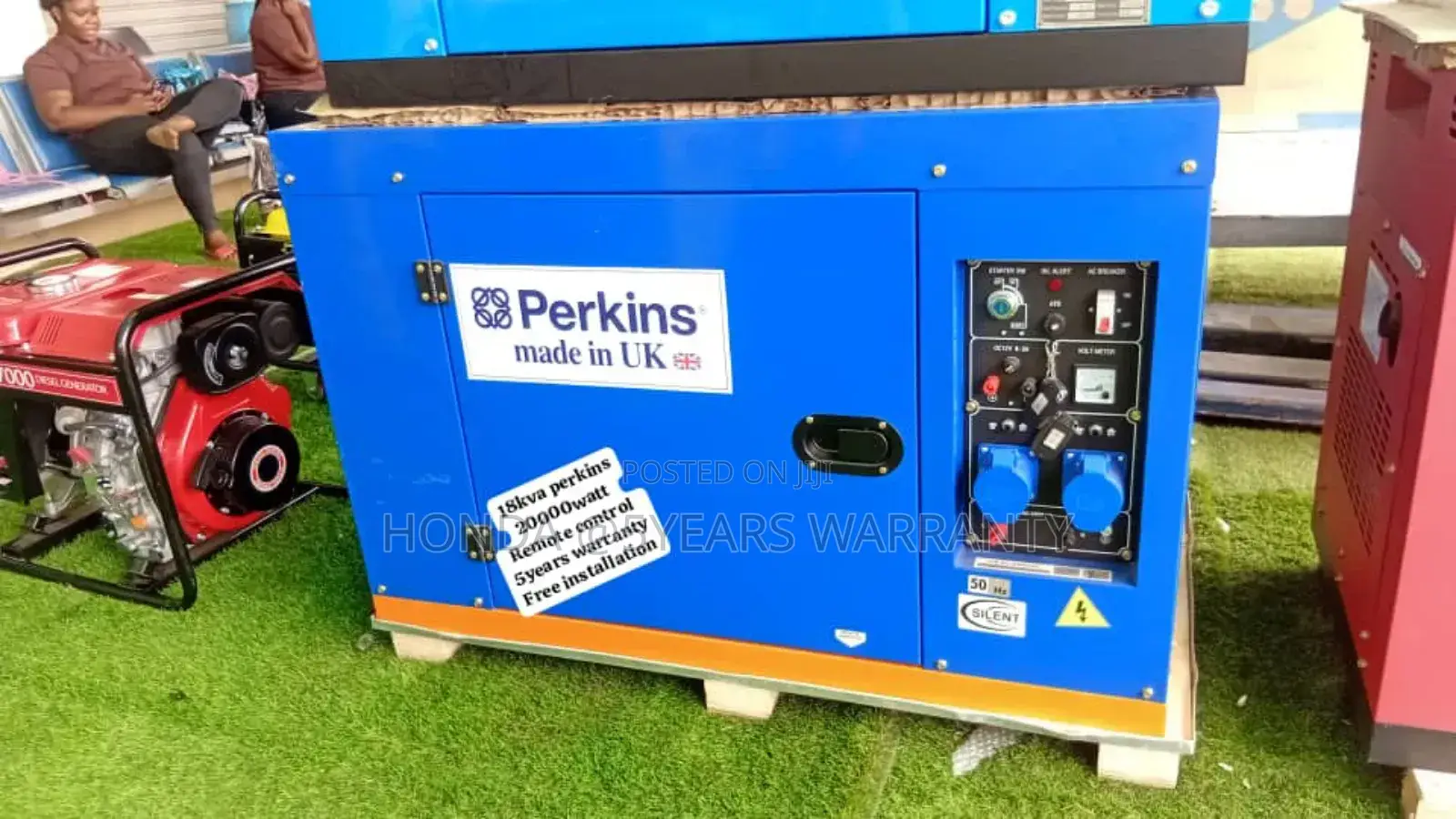 Remote Control Perkins 18kva 20000wax Diesel Generator 18kva