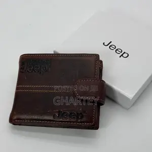 Jeep Men’S Pocket Wallet - Coffee Brown