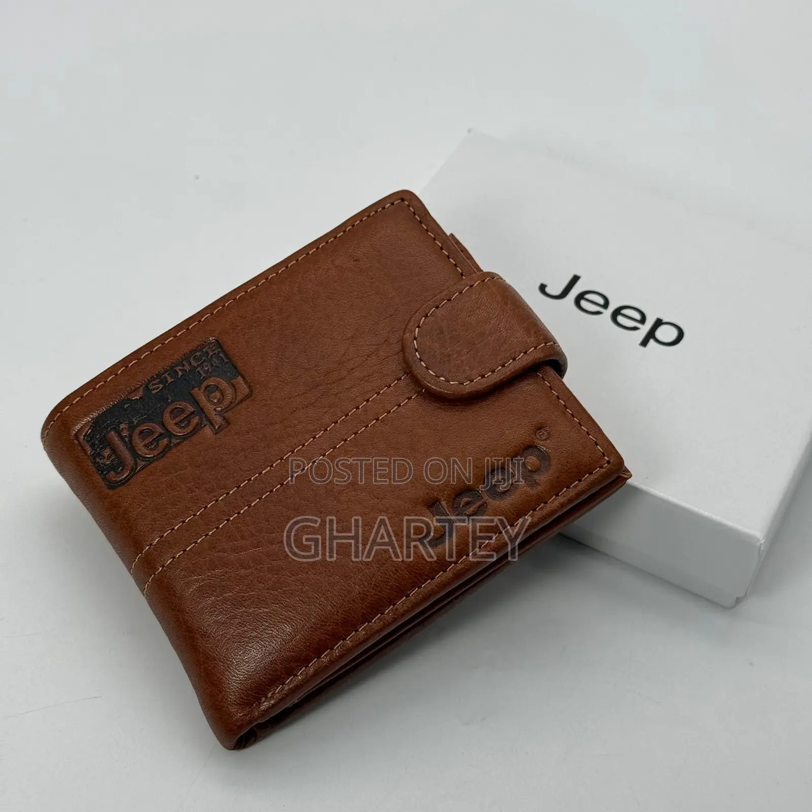 Jeep Men’S Pocket Wallet - Coffee Brown