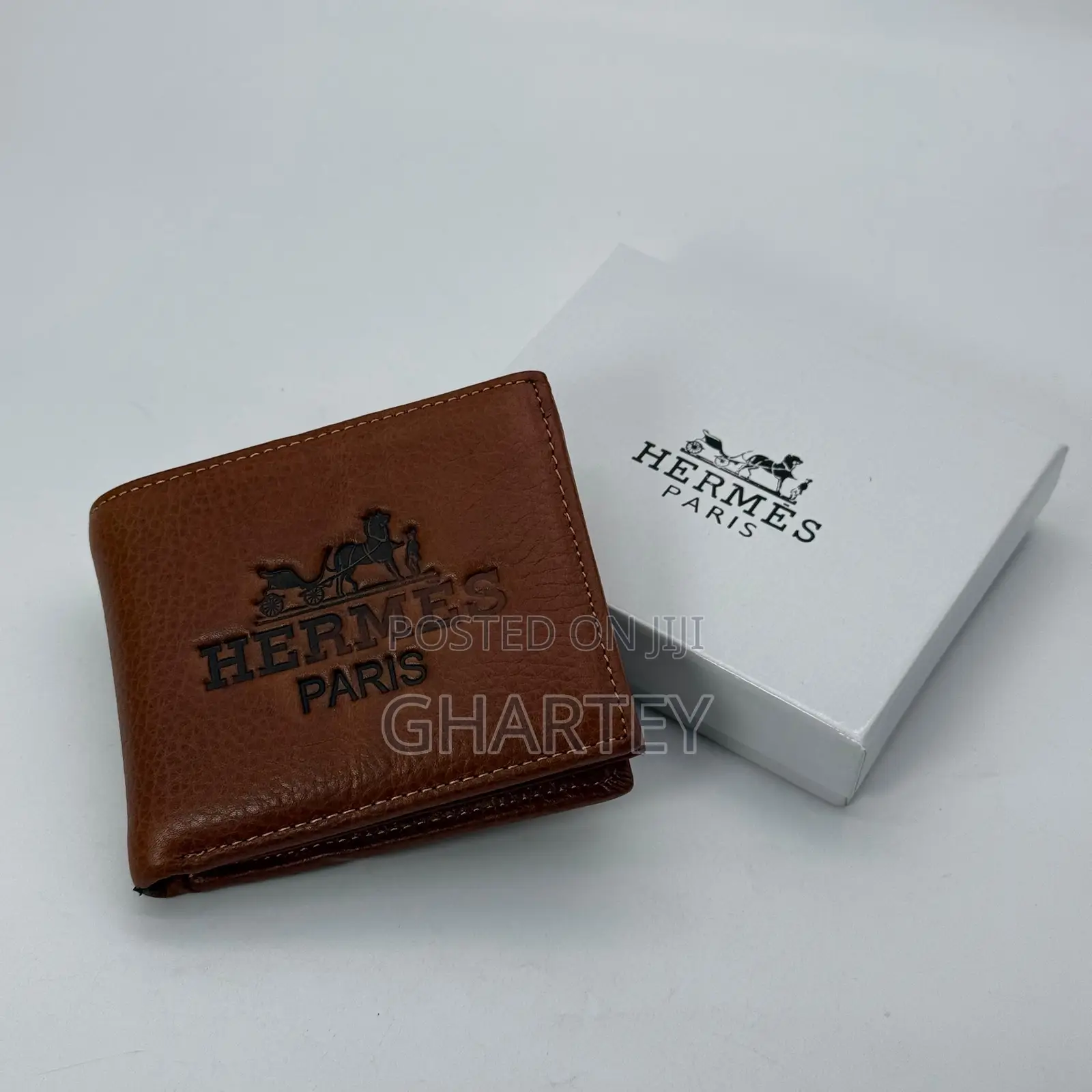 Quality Leather Men’S Wallet - 3 Brands All Brown