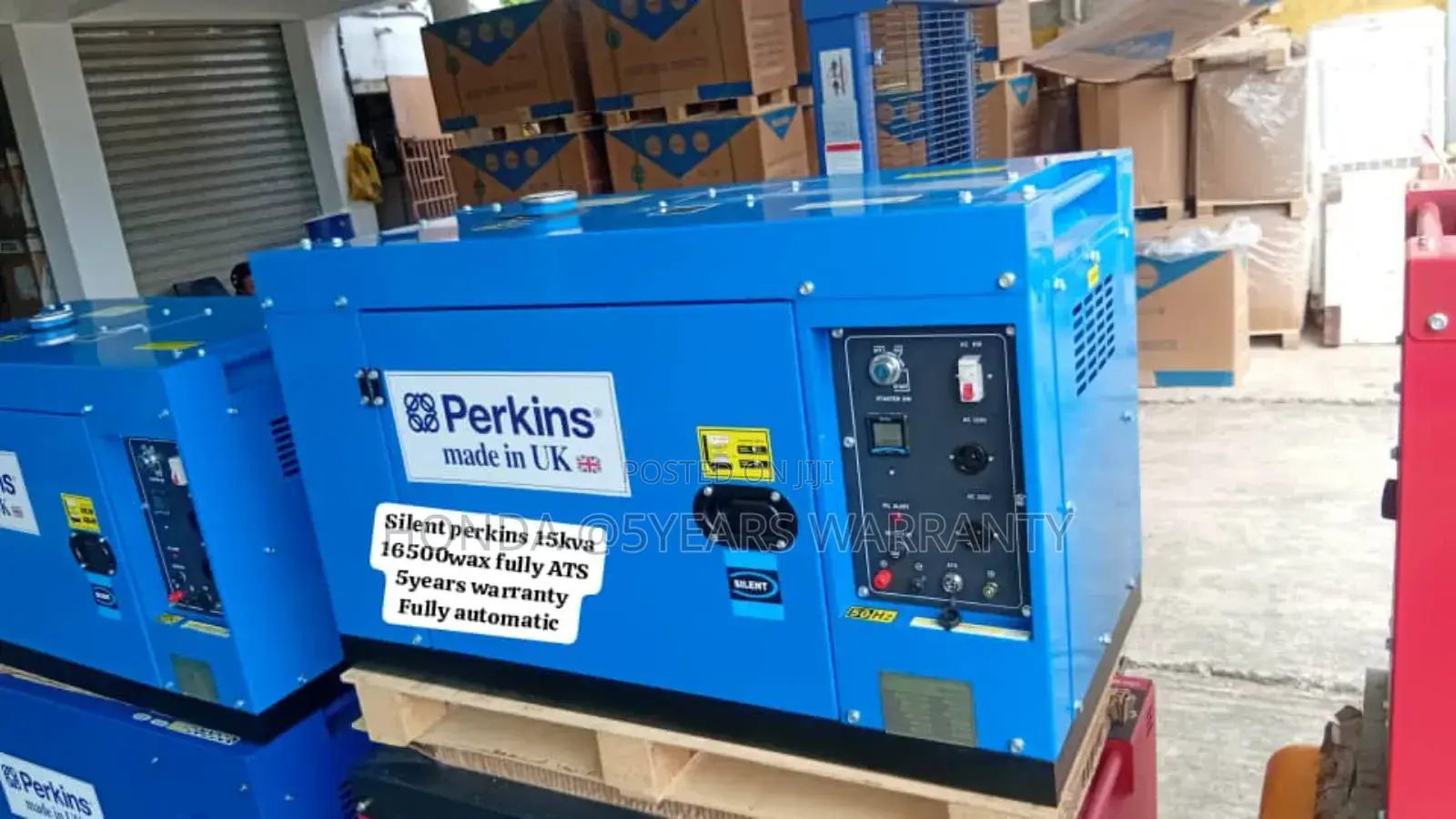 Fully Automatic Perkins 15kva 16500watt Diesel Generator