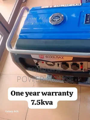 Strong Power 7.5kva 8500watts Ecoolmax Generator