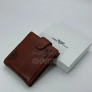 High Quality Armani 3pcs Wallet || Brown