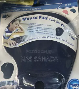 Mousepad With Gel Wirst Support