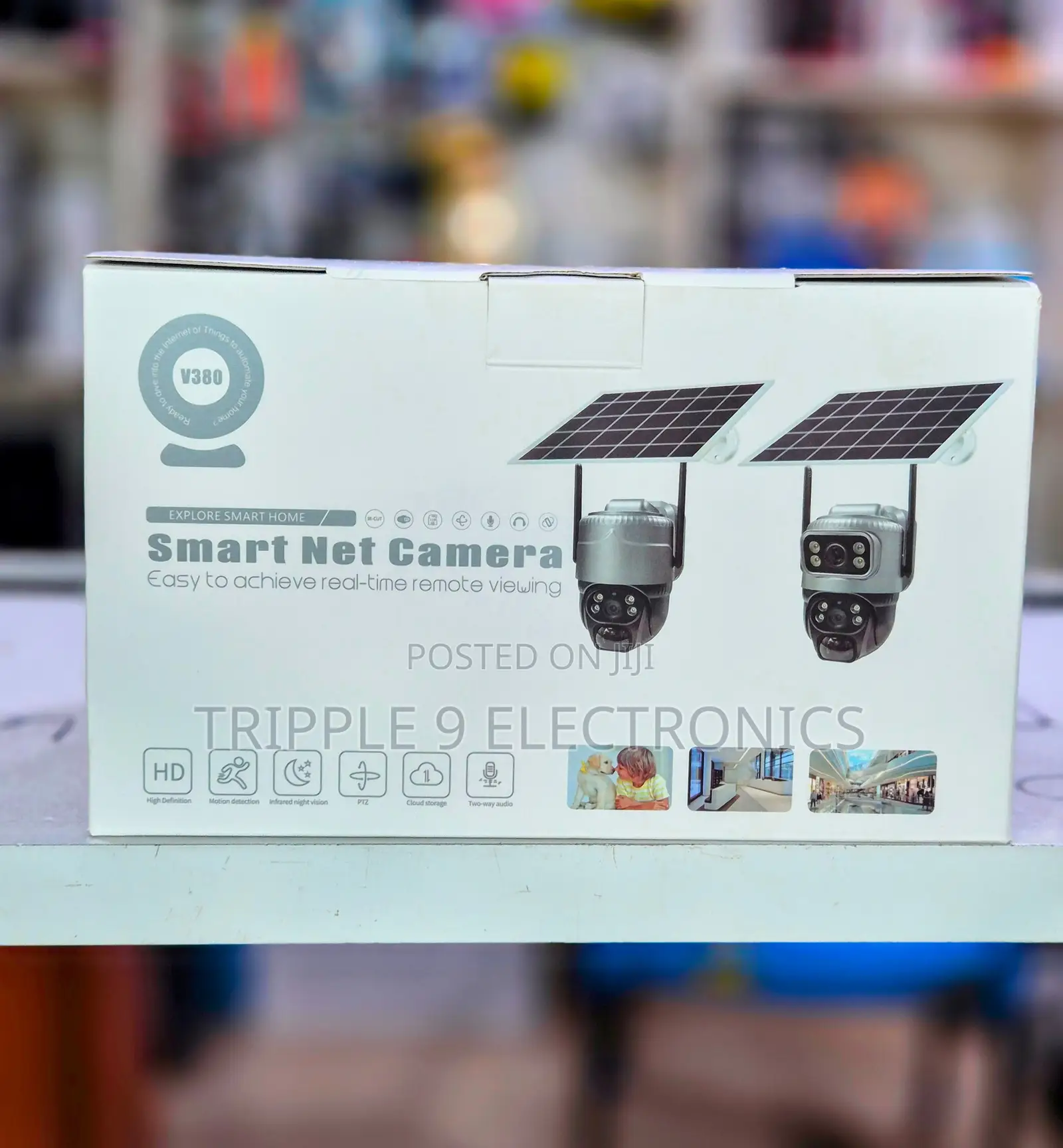 4g Full Hd Smart Solar CCTV Camera (Dual Lens)