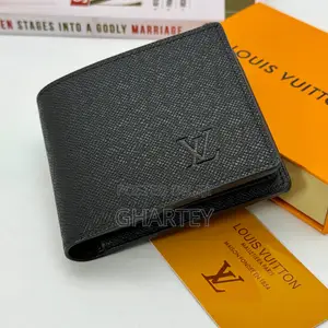 Louis Vuitton Canvas Pocket Wallet || Brown, Black
