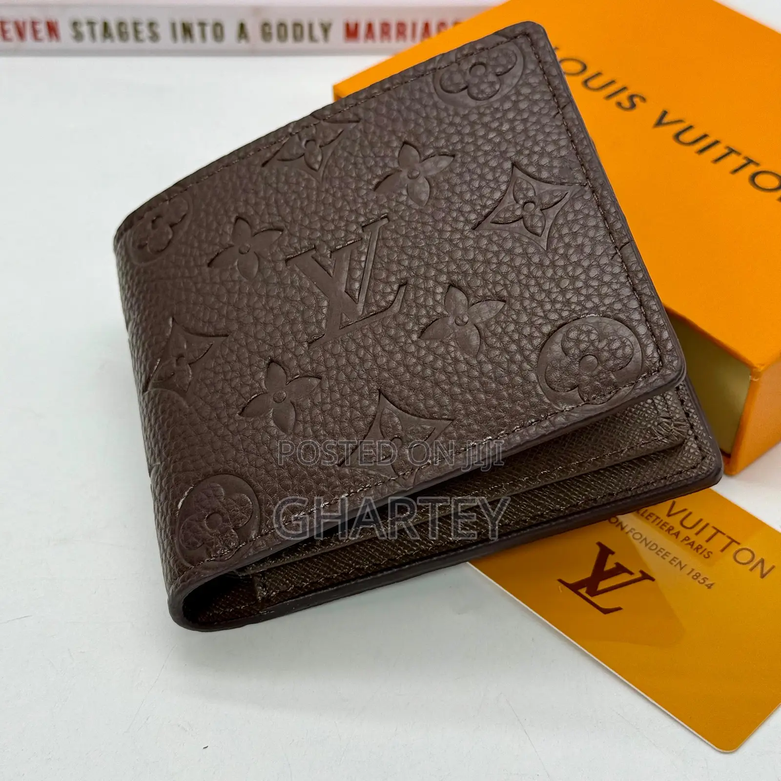 Leather Louis Vuitton Luxury Men’S Pocket Wallet