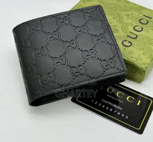 All New Gucci Pocket Wallet - Black