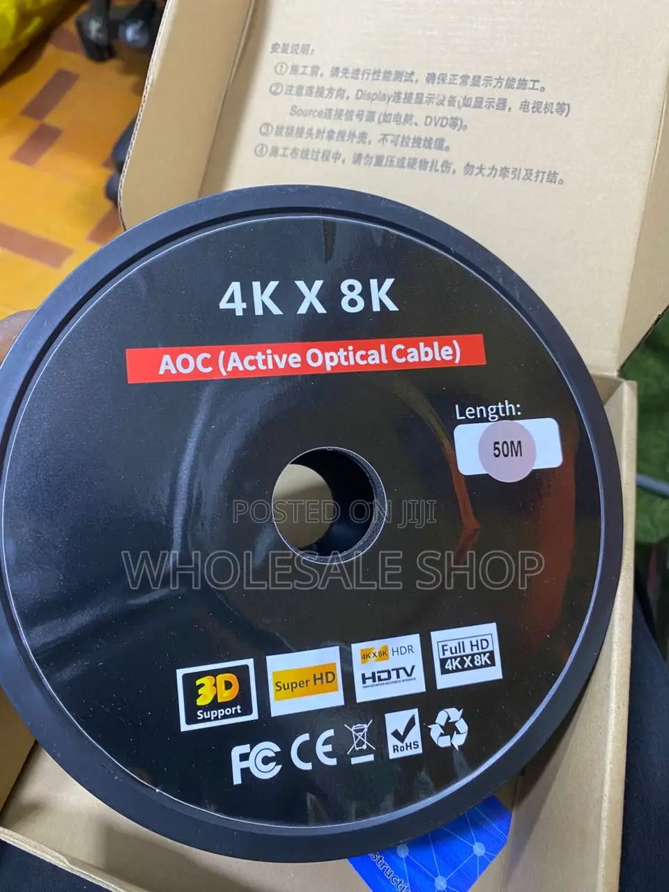 Fiber Optic HDTV/HDTV 2.0 Aoc(Active Optical Cable)