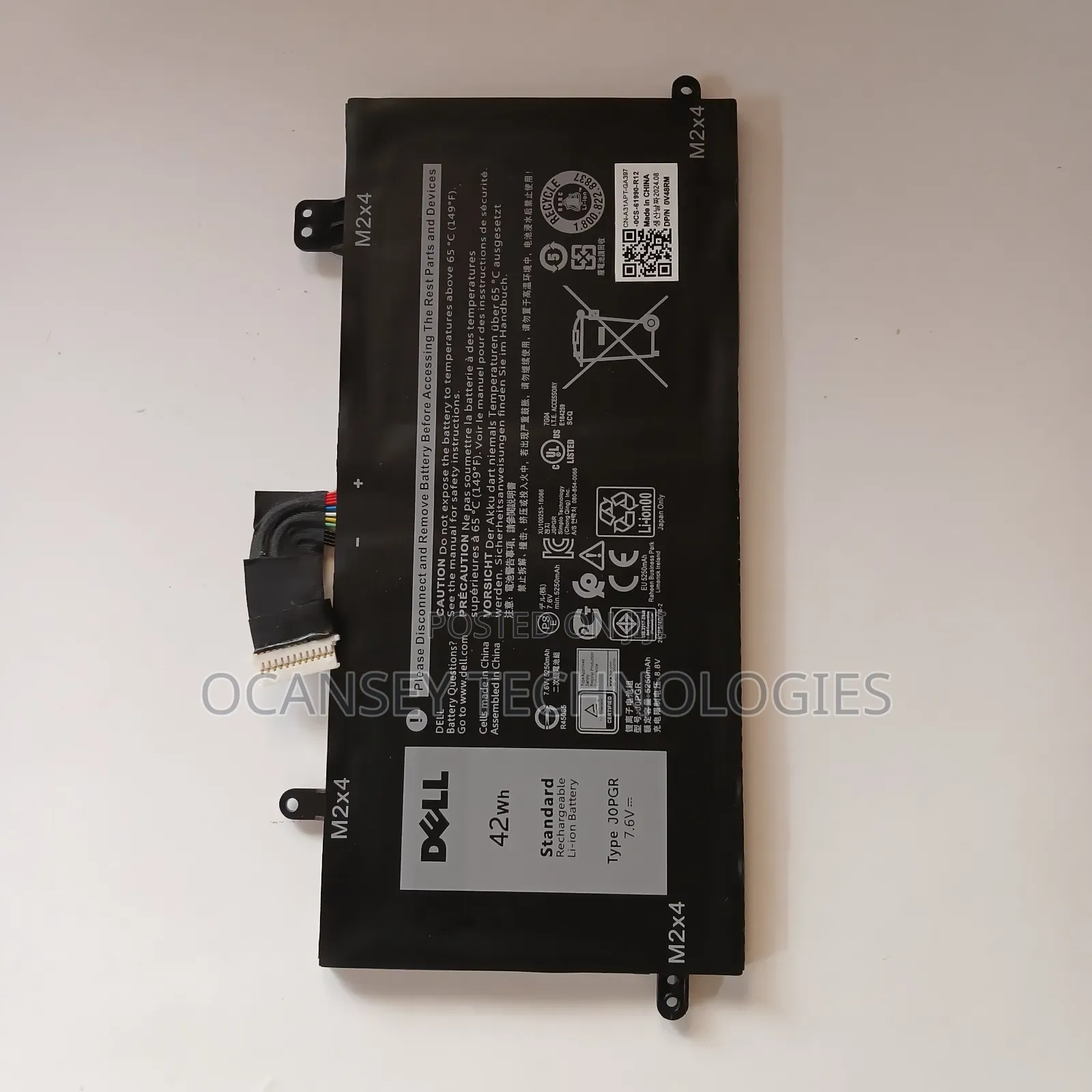 Original Dell J0pgr Laptop Battery