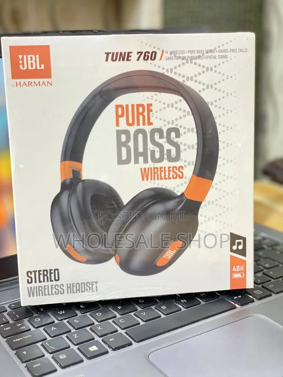 JBL Tune 760 Pure Bass Wireless Headset