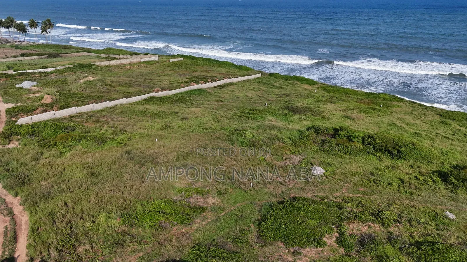 Registered 10 Acres Beach Front Land Senya Braku on the Winneba Road