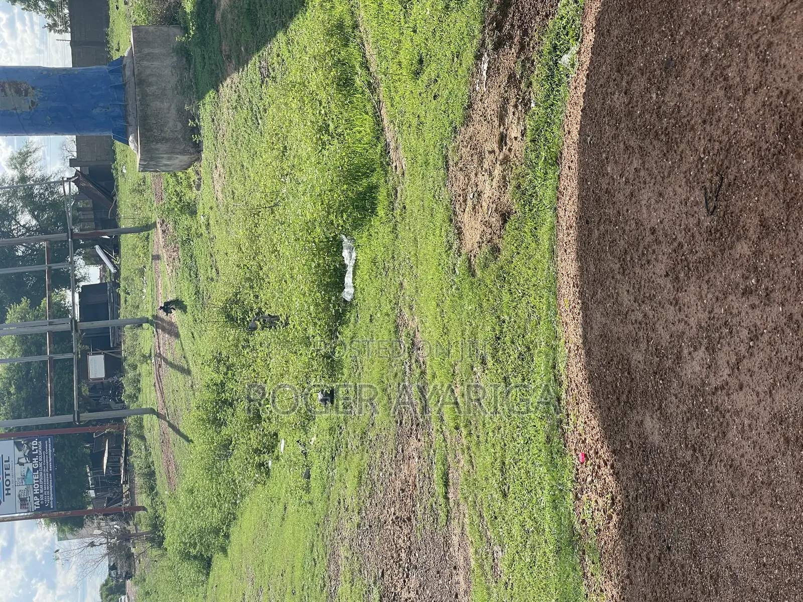 Four Plots With a Fenced Wall for Sale