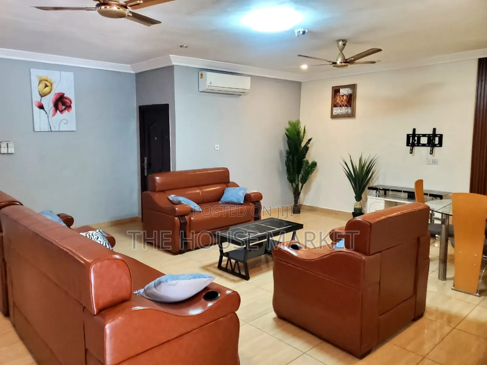 Furnished 2bdrm Block of Flats in Tamso, Tarkwa Nsuaem for rent