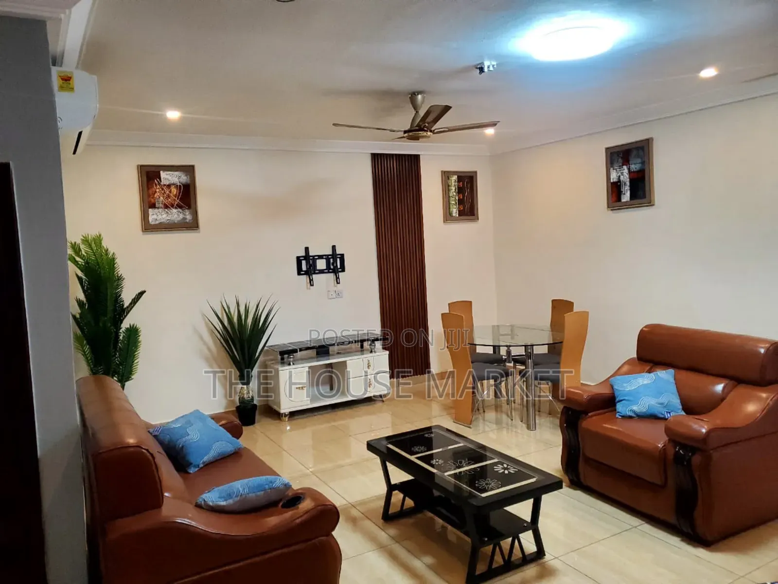 Furnished 2bdrm Block of Flats in Tamso, Tarkwa Nsuaem for rent