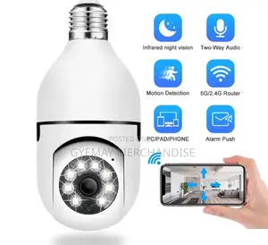 5g 3mp Bulb Light Camera 360