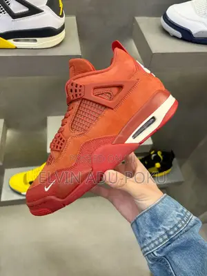 Nigel Sylvester Air Jordan 4 Og "Bike Air - Orange "