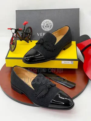 Versace Men’S Loafers Fashion Handmade Prom Wedding Shoes