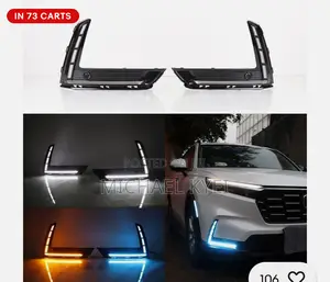 For Honda Cr-v CRV 2023-2025 Led Fog Lamp Running Light