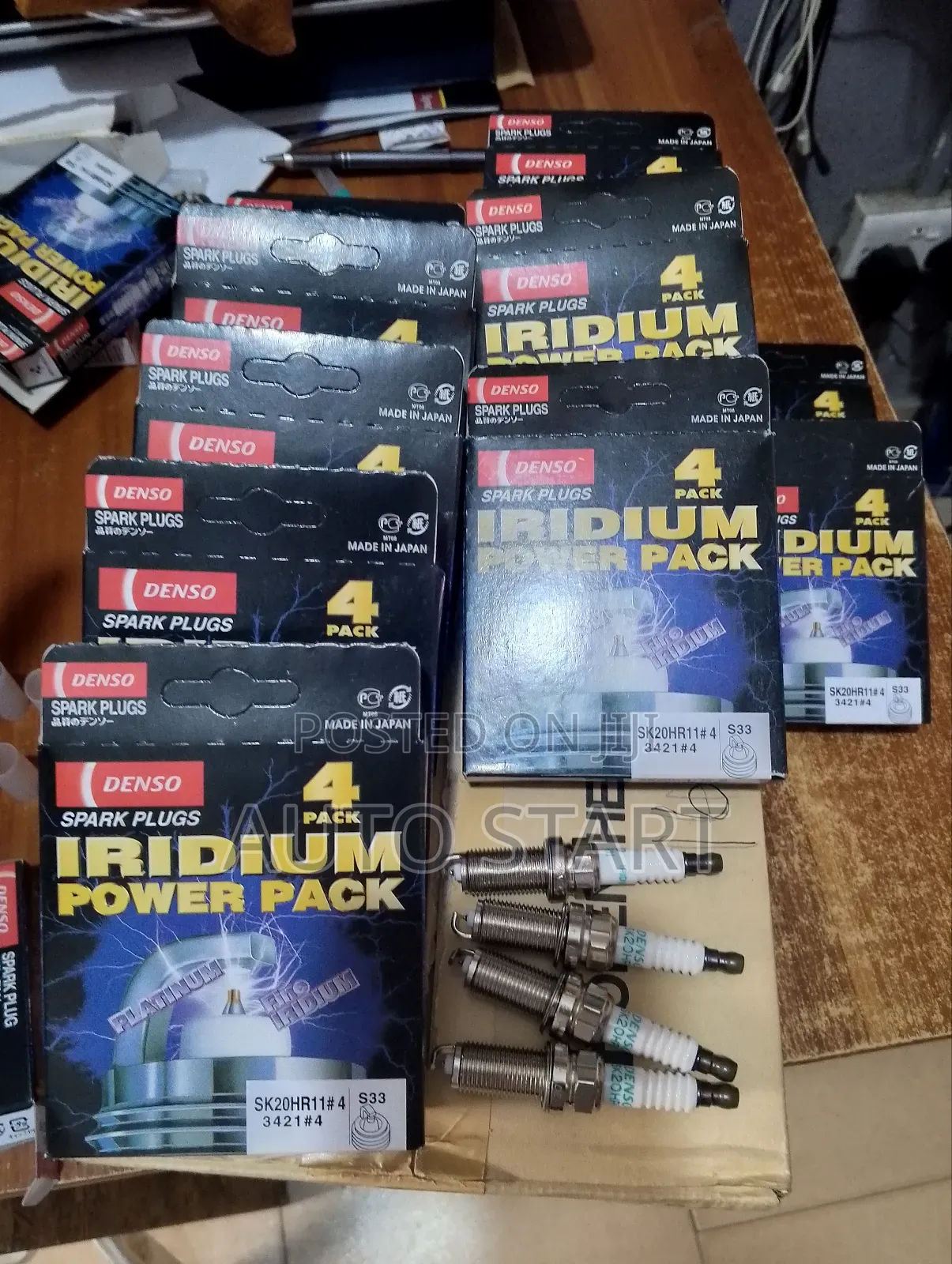Spark Plugs Densu Original 16l+ Free Delivery Within Accra