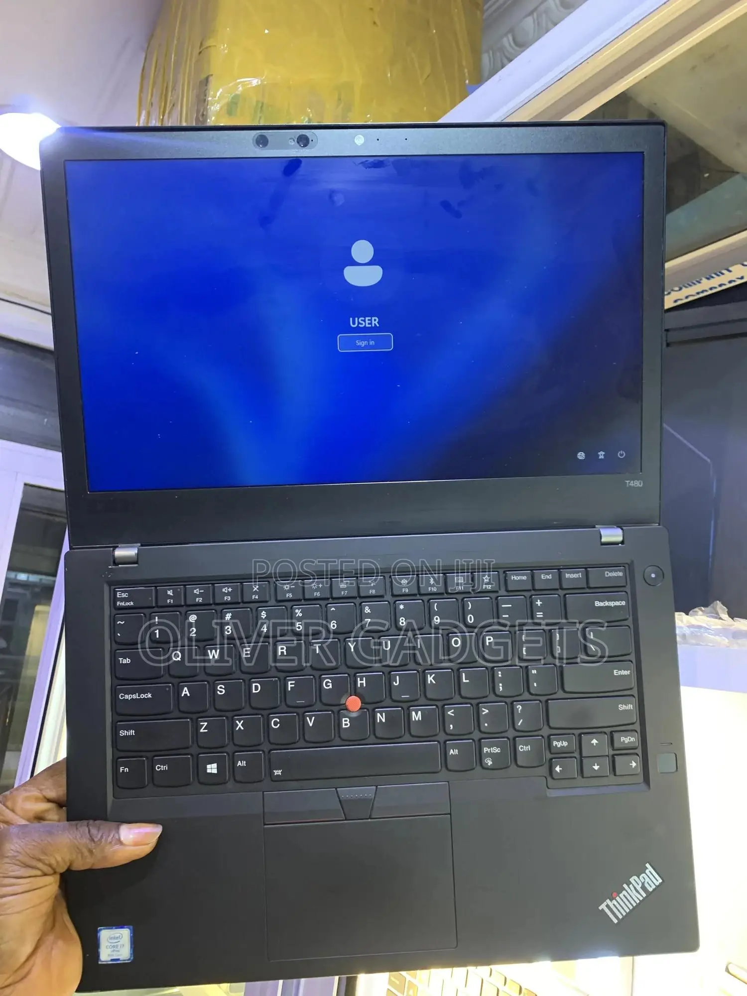 Laptop Lenovo ThinkPad T480 16GB Intel Core i7 SSD 512GB