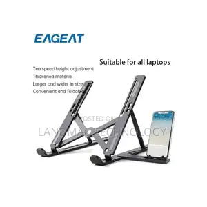 10 Speed Adjustable Laptop Stand + Phone Stand
