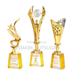 Award Crystal Glass Plaque Trophy