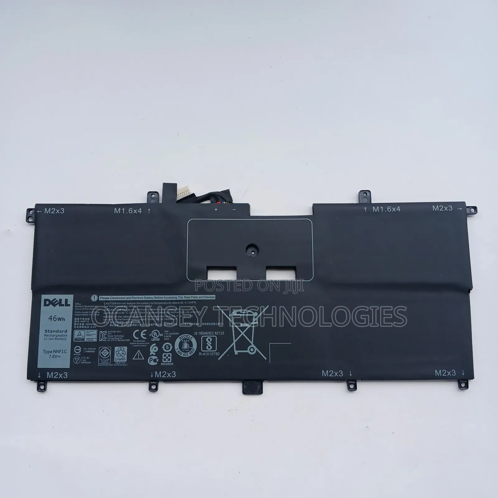 Original Dell Nnf1c Laptop Battery for Dell