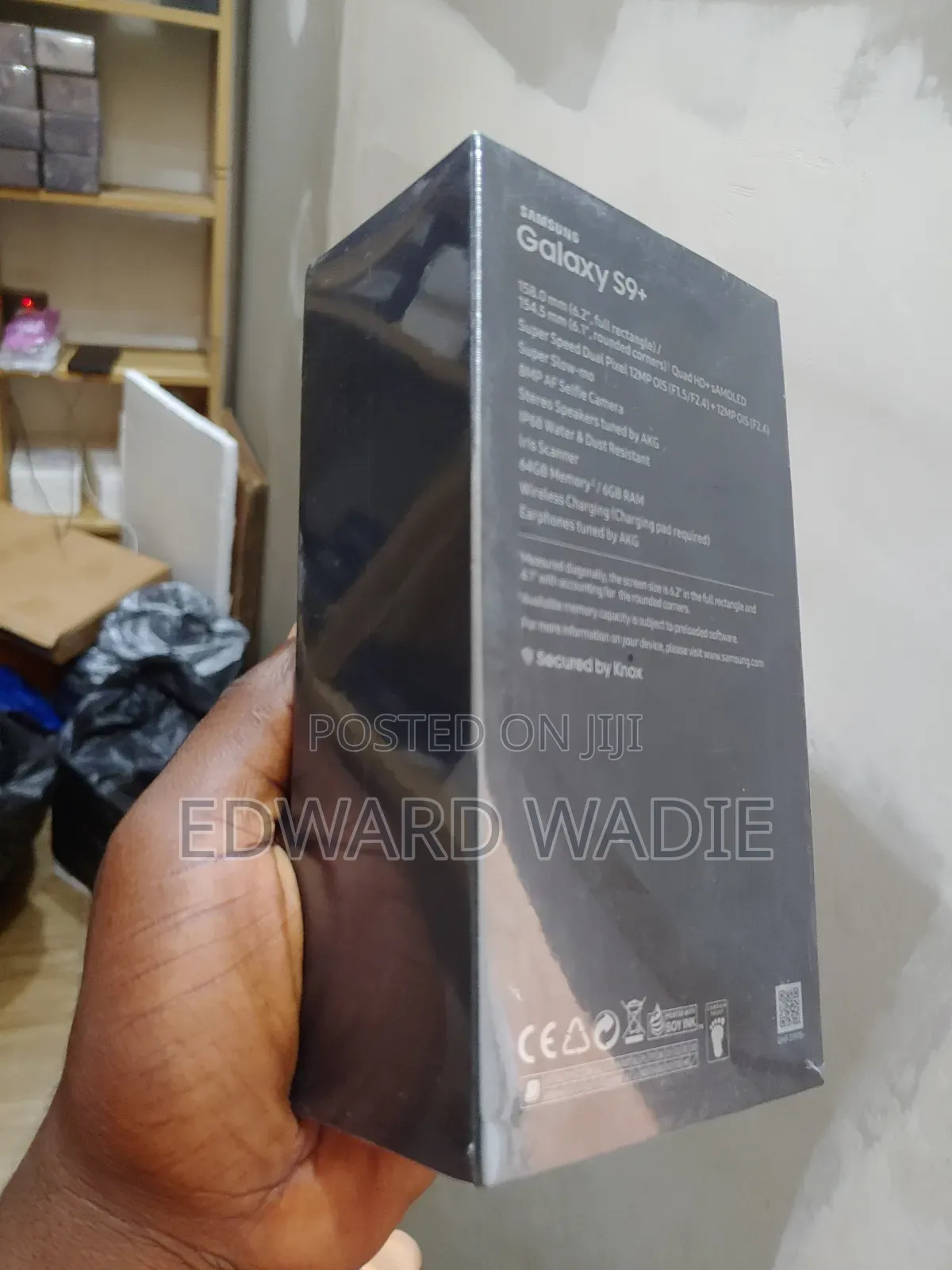 New Samsung Galaxy S9 Plus 64 GB Black