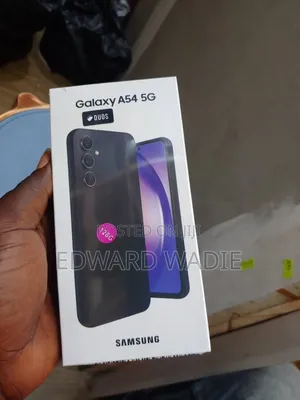 New Samsung Galaxy A54 5G 128 GB Black