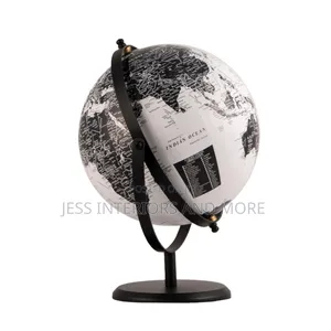 Globe - Black and White