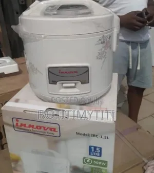 Fast in Cooking Innova Rice Cooker With 1.5 Liters