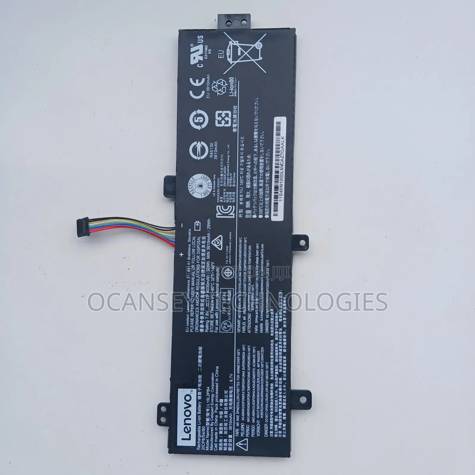 Original Lenovo L15l2pb2 Laptop Battery
