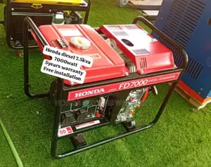 Power Burst Honda 7.5kva 7000watt Generator Diesel 7.5kva