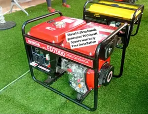 Power Lift Systems Honda Generator 7.5kva Diesel 7000watt