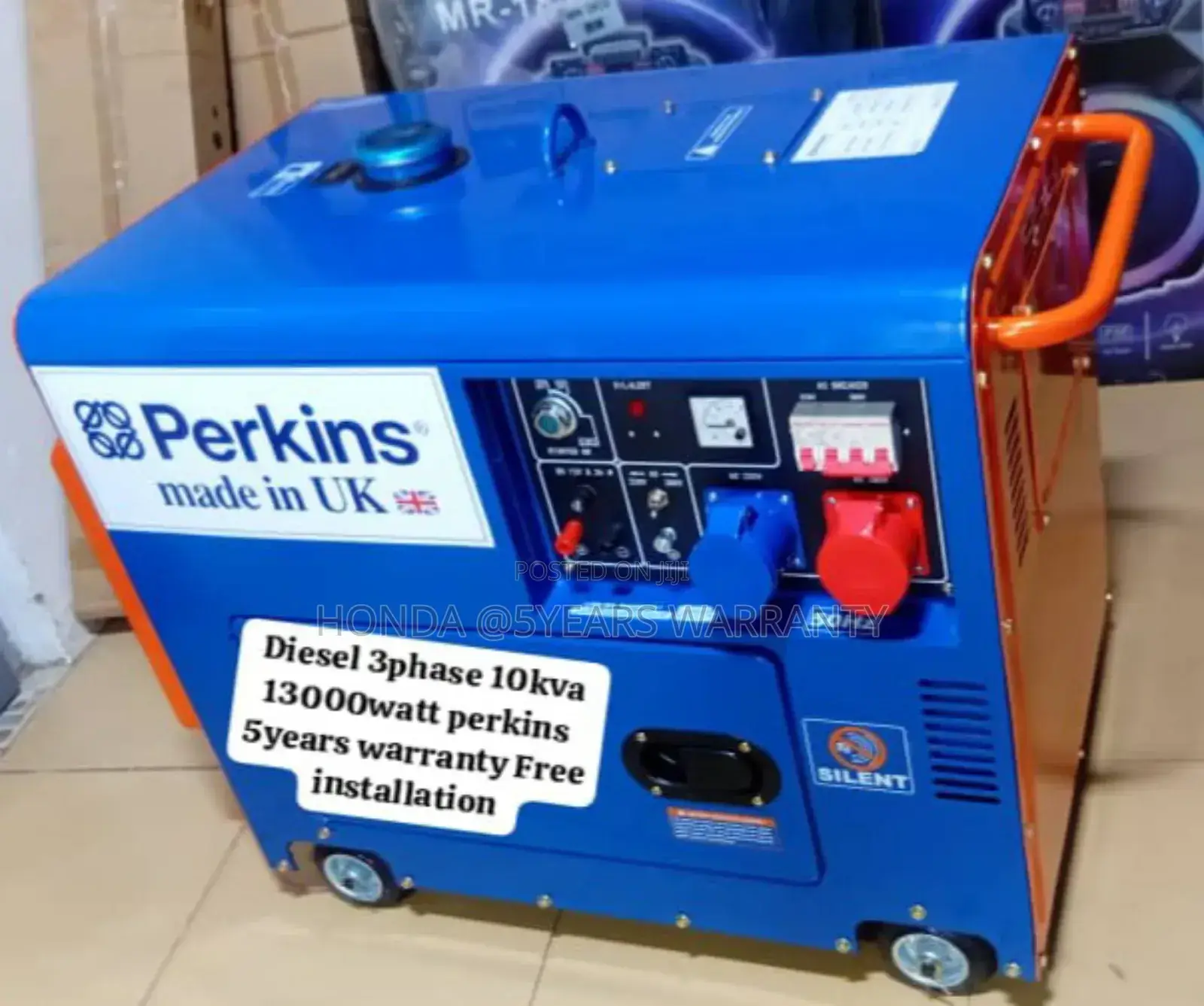 Energy Vital 3phase Perkins 10kva Generator 13000watt 10kva