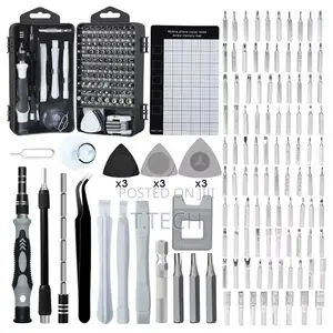 115 in 1 Screwdriver Set With Magnetic Pad