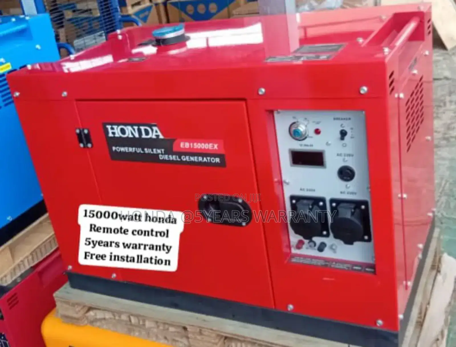 Energy Wise Pro Systems Honda 15kva 15000wax Remote Control